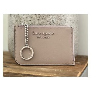 Kate Spade • Card Holder • Zip + Keychain